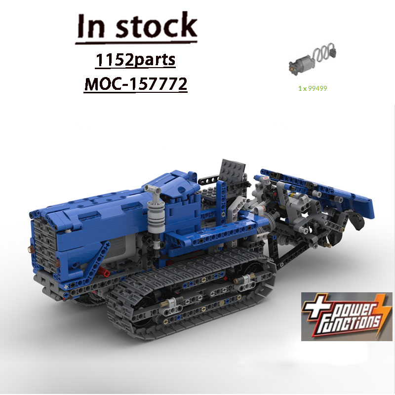 Urban Farming And Urban Agriculture - MOC-157772 Urban Farm Agricultural Crawler Tractor