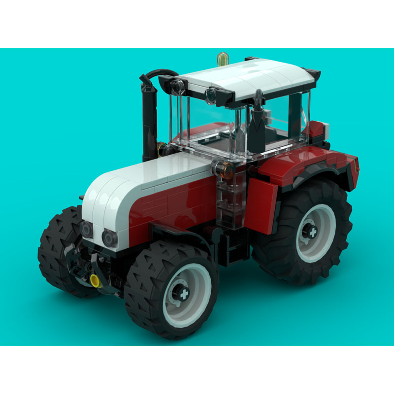Urban Farming And Urban Agriculture - MOC-256353 Urban Farm Agricultural Tractor Building
