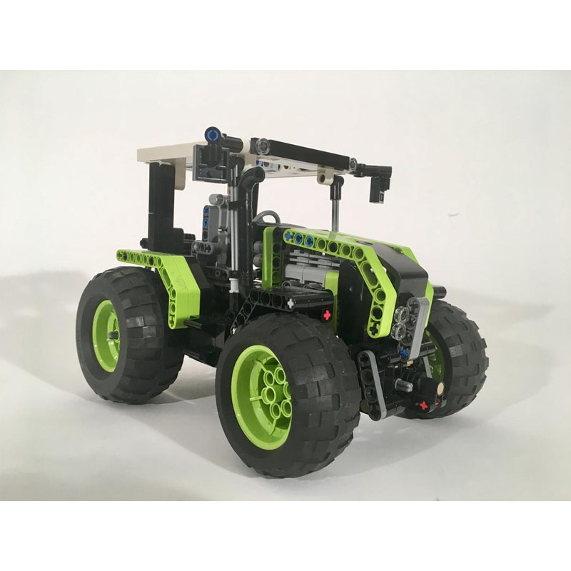 Urban Farming And Urban Agriculture - MOC-97333 Urban Farm Agricultural Tractor Building