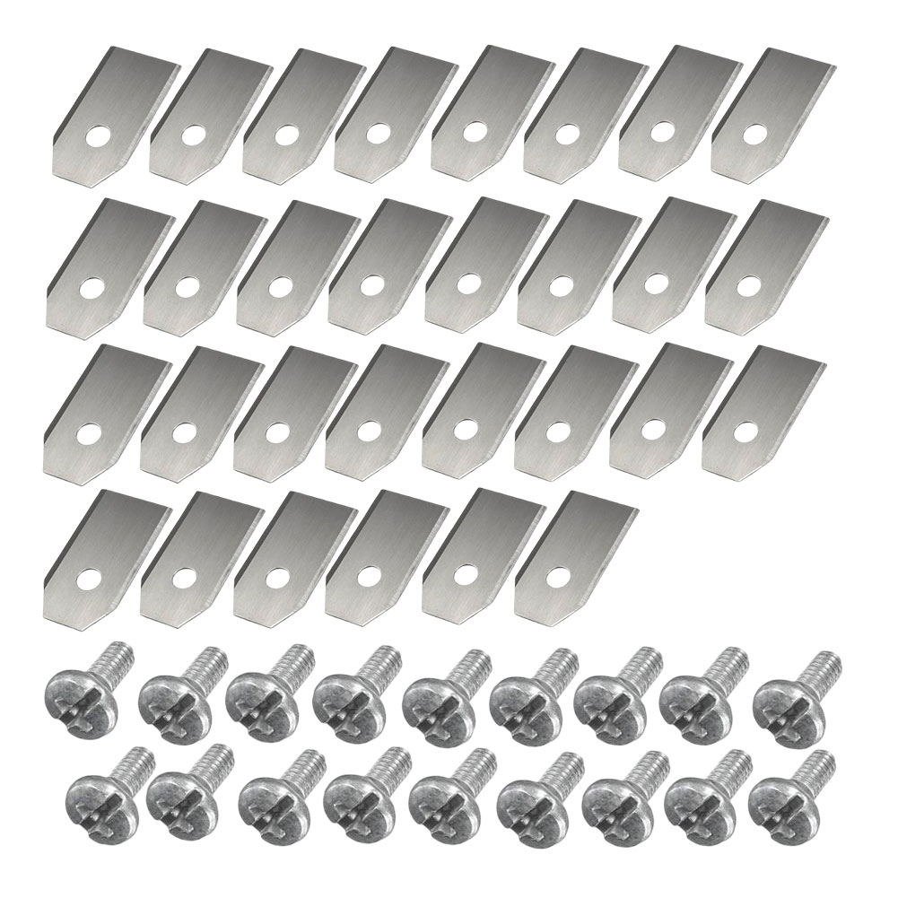 Urban Farming Kit - 18/30PCS Lawn Mower Cutting Blades Set